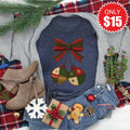 Christmas Balls Tee - Heather Navy - 15 product image 1