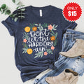 Don't Let The Hard Days Win Tee - Heather Navy - 15 product image 1