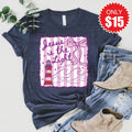 Jesus Is The Light Tee - Heather Navy - 15 product image 1