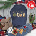 Christmas Tee - Heather Navy - 15 product image 1