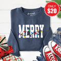 Merry Sweatshirt - Heather Navy - 20 product image 1