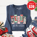 Jesus Is The Reason Sweatshirt - Heather Navy - 20 product image 1