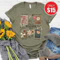 God Is Bigger Tee - Heather Olive - 15 product image 1