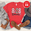 Romans 8:28 Tee - Heather Red - 15 product image 1