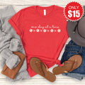 One Day At A Time Tee - Heather Red - 15 product image 1