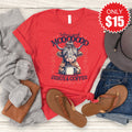 Good Mooooood Tee - Heather Red - 15 product image 1