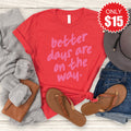 Better Days Tee - Heather Red - 15 product image 1
