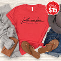 Faith Over Fear Tee - Heather Red - 15 product image 1
