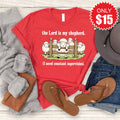 The Lord Is My Shepherd Tee - Heather Red - 15 product image 1