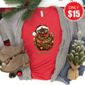 Christmas Chicken Tee - Heather Red - 15 product image 1