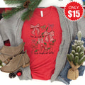 Deck The Halls Tee - Heather Red - 15 product image 1
