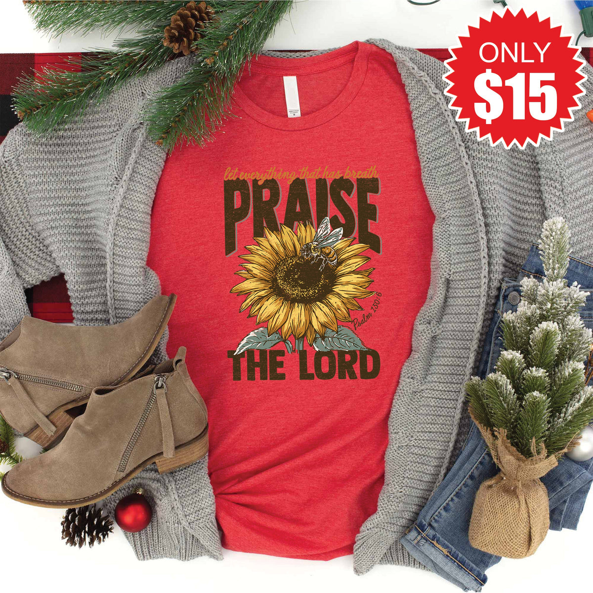 Praise Tee - Heather Red - 15 product image 1