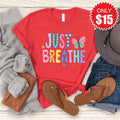Just Breathe Tee - Heather Red - 15 product image 1