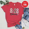 Romans 8:28 Tee - Heather Scarlet - 15 product image 1