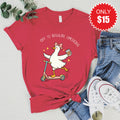 Regulate Emotions Tee - Heather Scarlet - 15 product image 1