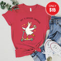 Regulate Emotions Tee - Heather Scarlet - 15 product image 1
