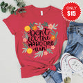 Don't Let The Hard Days Win Tee - Heather Scarlet - 15 product image 1