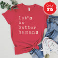 Better Humans Tee - Heather Scarlet - 15 product image 1