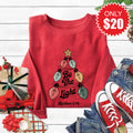 Be The Light Sweatshirt - Heather Scarlet - 20 product image 1