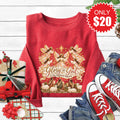 Glory to God Sweatshirt - Heather Scarlet - 20 product image 1