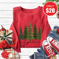 Winter Wonderland Sweatshirt - Heather Scarlet - 20 product image 1