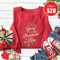 Newborn King Sweatshirt - Heather Scarlet - 20 product image 1