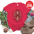 His Name Tee - Heather Scarlet - 15 product image 1