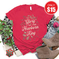 Newborn King Tee - Heather Scarlet - 15 product image 1