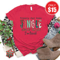 Jingle Some Of The Way Tee - Heather Scarlet - 15 product image 1