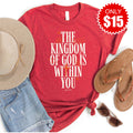 Kingdom of God Tee - Heather Scarlet - 15 product image 1