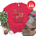 Deck The Halls Tee - Heather Scarlet - 15 product image 1