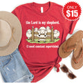 The Lord Is My Shepherd Tee - Heather Scarlet - 15 product image 1