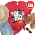 Be Fearless and Faithful Tee - Heather Scarlet - 15 product image 1