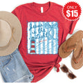 Jesus Is The Light Tee - Heather Scarlet - 15 product image 1