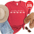 One Day At A Time Tee - Heather Scarlet - 15 product image 1