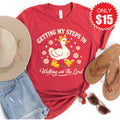 Getting My Steps In Tee - Heather Scarlet - 15 product image 1