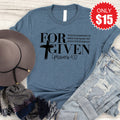 Forgiven Tee - Heather Slate - 15 product image 1