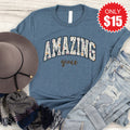 Amazing Grace Tee - Heather Slate - 15 product image 1
