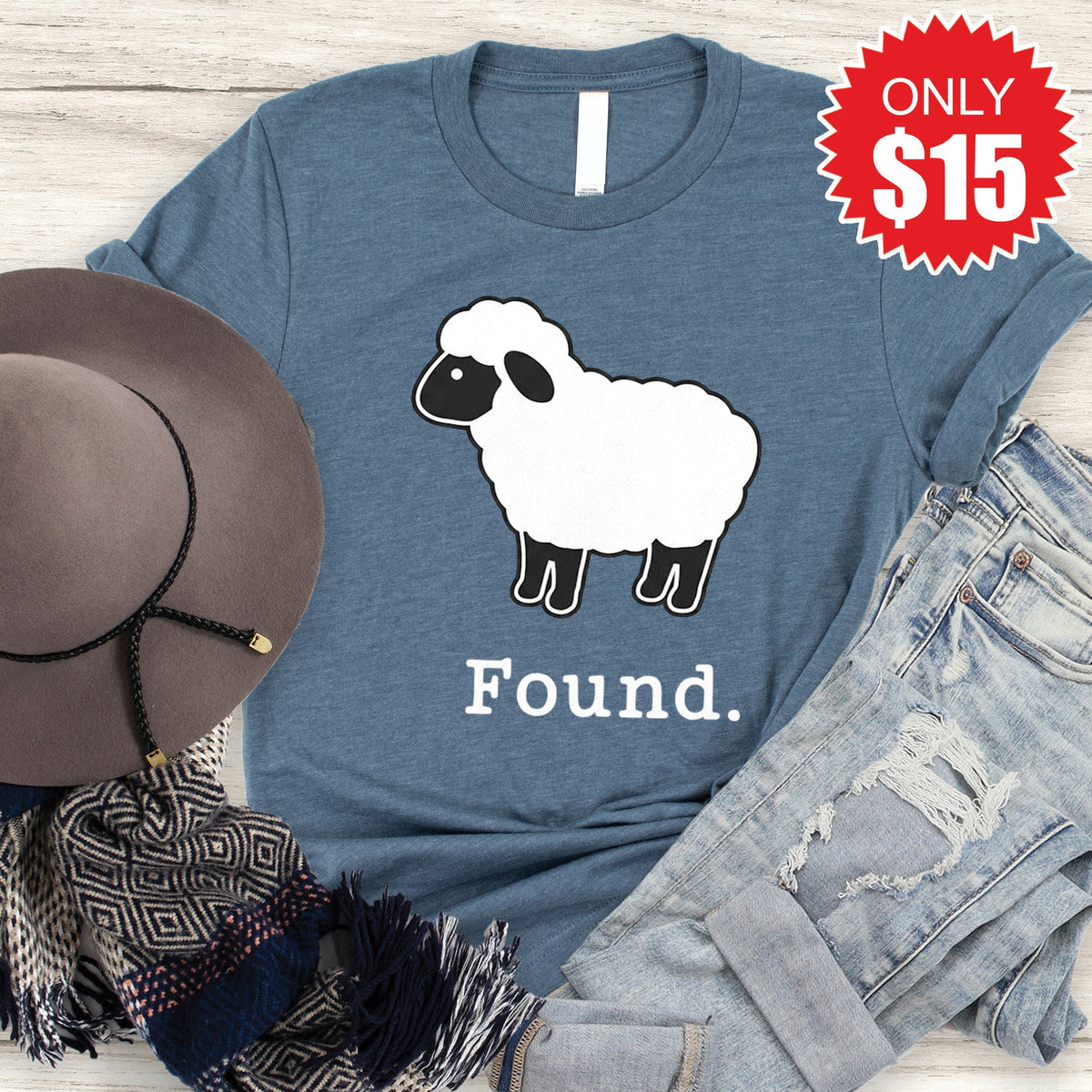 Found Tee - Heather Slate - 15 product image 1