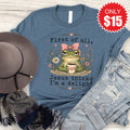 I'm A Delight Tee - Heather Slate - 15 product image 1