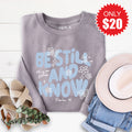 Be Still And Know Sweatshirt - Heather Storm - 20 product image 1