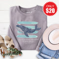 Deep Waters Sweatshirt - Heather Storm - 20 product image 1