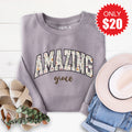 Amazing Grace Sweatshirt - Heather Storm - 20 product image 1