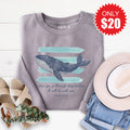 Deep Waters Sweatshirt - Heather Storm - 20 product image 1