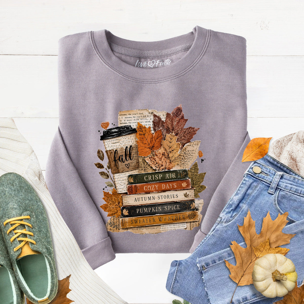 Fall Leaves Sweatshirt product image 1