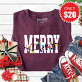 Merry Sweatshirt - Heather Sugar Plum - 20 product image 1