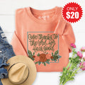 Give Thanks Sweatshirt - Heather Terracotta - 20 product image 1