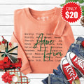 Adore Him Sweatshirt - Heather Terracotta - 20 product image 1