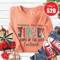 Jingle Some Of The Way Sweatshirt - Heather Terracotta - 20 product image 1