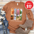 I Will Praise Him Long Sleeve - Heather Autumn - 17 product image 1